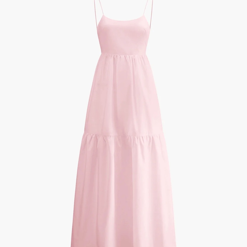 NWT Pink Backless Maxi Dress